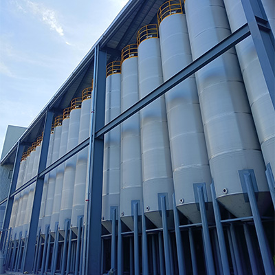 Niasi Outdoor Silo Solve ydinteollisuuden materiaalin varastoinnin kipupisteet
